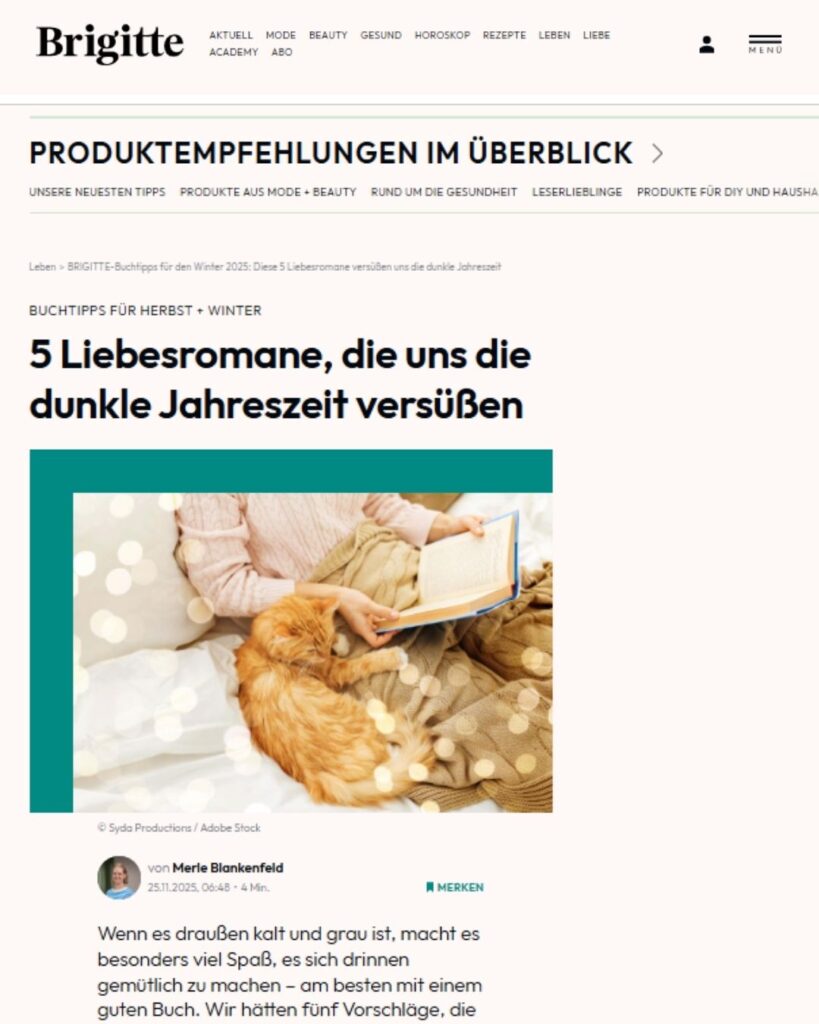 Artikel über Rewrite my Rules im Brigitte Magazin